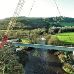 Installation of first beam