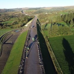 Drainage and Ducting complete at Kippagh -draenáil agus duchtú críochnaithe ag An Cheapagh Thoir