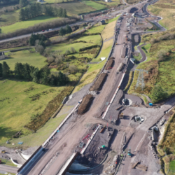 An Sliabh Riabhach - Looking Westwards - Ag feachaint ó thiar