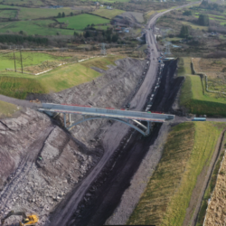 An Sliabh Riabhach -Segregated Accommodation Bridge -Droichead cóiríochta leithscartha