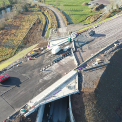 Bridge over Kilnamartyra Road - droichead thar an mbóthar go Cill na Martra